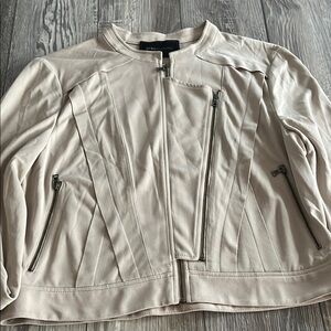 BCBGMAXAZRIA Cream Women's Jacket